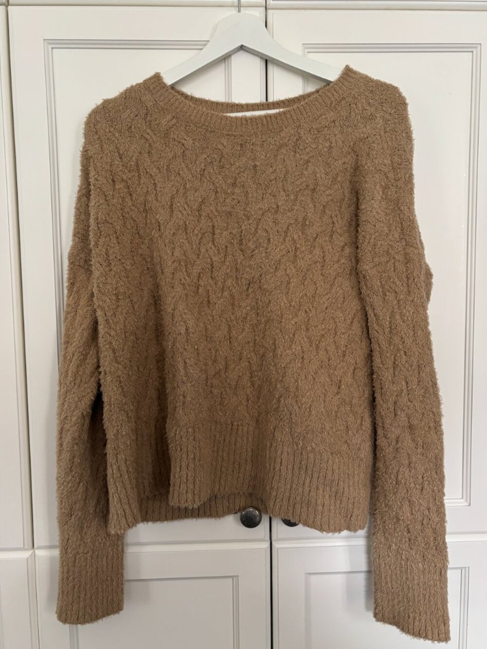 EILEEN FISHER - Cable-knit brushed cotton jumper